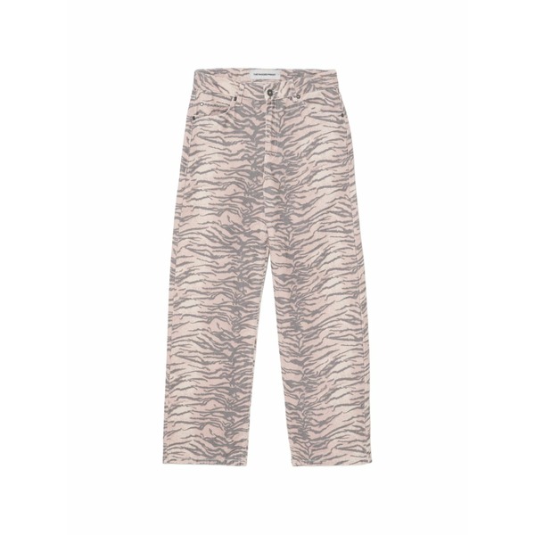 ザラグドプリースト レディース ジーンズズボン下 ボトムス Tiger-print jeans Pink