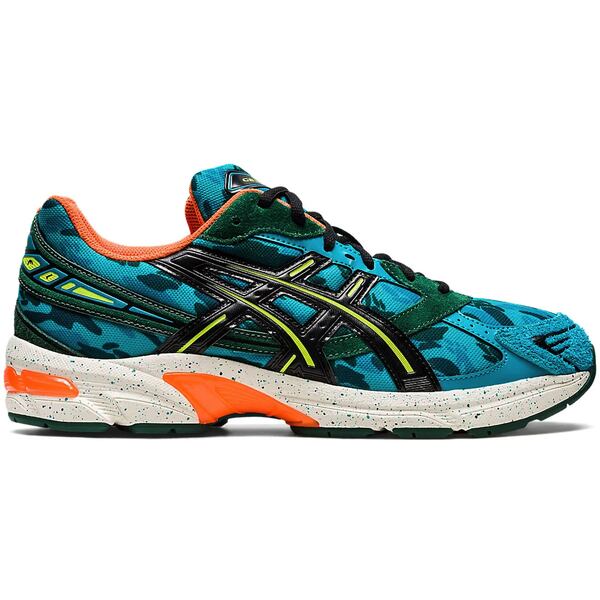 ASICS アシックス メンズ スニーカー 【ASICS Gel-1130 Lagoon Camo】 サイズ US_9.5(27.5cm) Lagoon/Black画像