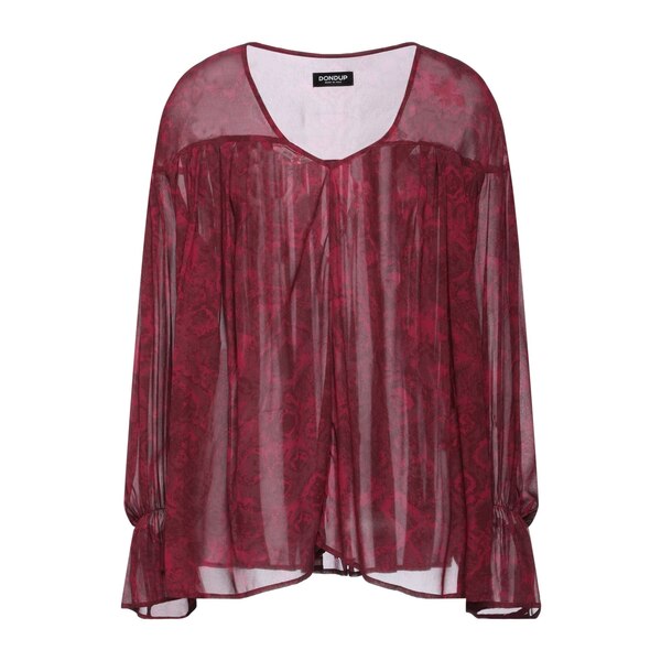 【送料無料】 ドンダップ レディース Tシャツ トップス Tops Red