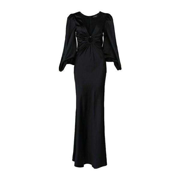 【送料無料】 アクチュアリー レディース ワンピース トップス Maxi dresses Black｜asty