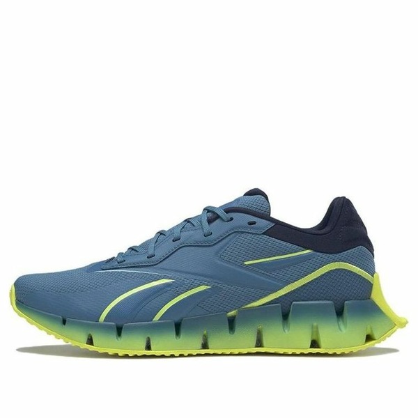 Reebok リーボック メンズ スニーカー  【Reebok Zig Dynamica 4 \u0027Steely Blue Acid Yellow\u0027 HP9266】  大きさ US_5.5(23.5糎)