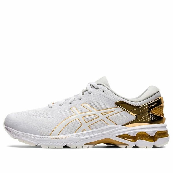 ASICS アシックス メンズ スニーカー  【ASICS Gel-Kayano 26 Platinum \u0027Pure Gold\u0027 1011A872-100】  大いさ US_8(26.0糎)