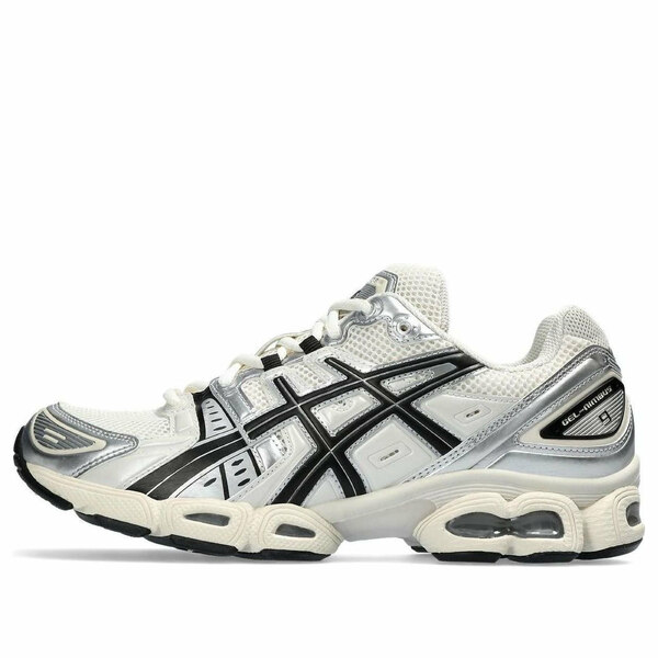 ASICS アシックス メンズ スニーカー  【ASICS Gel-Nimbus 9 \u0027Cream Black\u0027 1201A424-105】  大いさ US_M_14