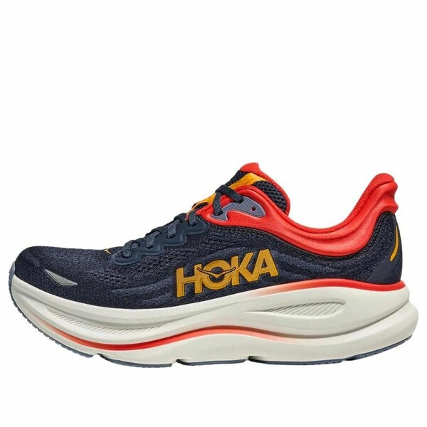 HOKA ONE ONE ホカオネオネ メンズ スニーカー  【HOKA ONE ONE Bondi 9 \u0027Varsity Navy Nautical Blue\u0027 1162011-VTYN】  大きさ US_9.5(27.5糎)
