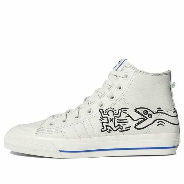adidas アディダス メンズ スニーカー  【adidas x Keith Haring Nizza Hi RF \u0027Pop Art\u0027 EE9297】  大きさ US_6(24.0糎)