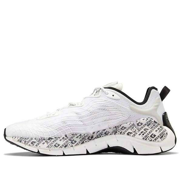 Reebok リーボック メンズ スニーカー  【Reebok BlackEyePatch x Zig Kinetica 2 \u0027White Black\u0027 G55622】  大きさ US_5.5(23.5糎)