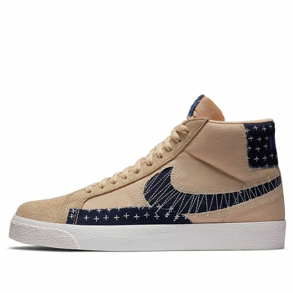 Nike ナイキ メンズ スニーカー  【Nike Blazer Mid SB \u0027Sashiko Pack - Sesame\u0027 CT0715-200】  大きさ US_M_13