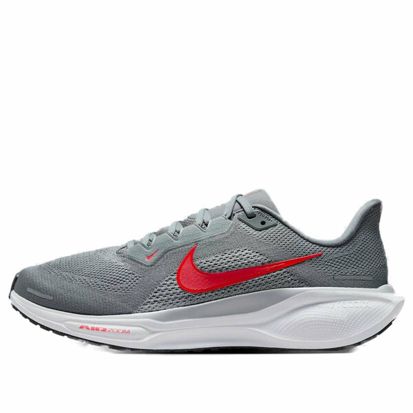 Nike ナイキ メンズ スニーカー  【Nike Air Zoom Pegasus 41 \u0027Cool Grey Bright Crimson\u0027 FD2722-013】  大きさ US_7(25.0糎)