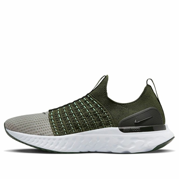 Nike ナイキ メンズ スニーカー  【Nike React Phantom Run Flyknit 2 \u0027Rough Green Sequoia\u0027 DX2311-300】  大きさ US_M_13