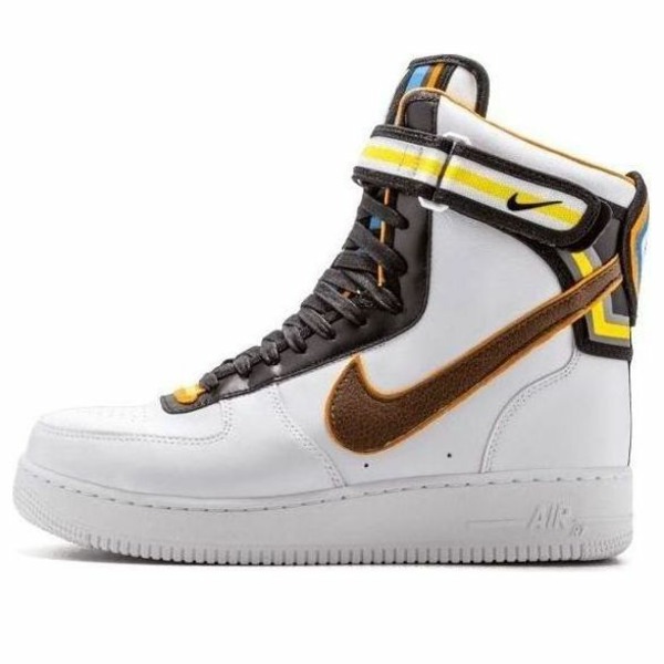 Nike ナイキ メンズ スニーカー 【Nike x Riccardo Tisci Air Force 1 Hi Sp 'White Baroque Brown' 669919-120】 サイズ US_M_4｜asty