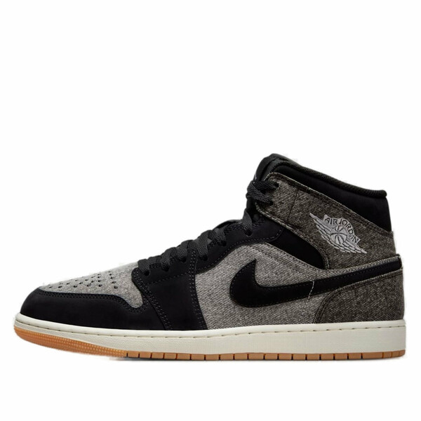Jordan ジョーダン メンズ スニーカー  【Air Jordan 1 Mid SE \u0027Black Denim\u0027 HJ4363-001】  大きさ US_7.5(25.5珊)