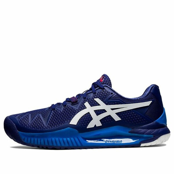 ASICS アシックス メンズ スニーカー  【ASICS Gel Resolution 8 \u0027Dive Blue\u0027 1041A079-405】  大きさ US_6.5(24.5珊)
