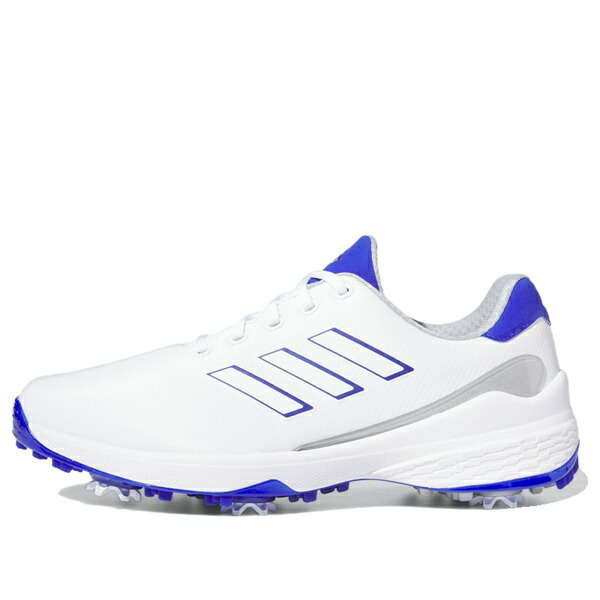 adidas アディダス メンズ スニーカー  【adidas ZG23 Wide Golf Shoes \u0027Cloud White Lucid Blue\u0027 H03673】  大きさ US_8.5(26.5珊)