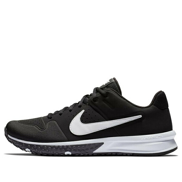 Nike ナイキ メンズ スニーカー  【Nike Alpha Huarache Varsity Turf \u0027Black Thunder Grey\u0027 AO7957-001】  大いさ US_9.5(27.5糎)