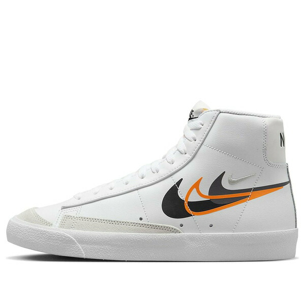 Nike ナイキ メンズ スニーカー  【Nike Blazer Mid Next Nature \u0027Multi-Swoosh - White Bright Mandarin\u0027 FN7809-100】  大きさ US_7.5(25.5糎)