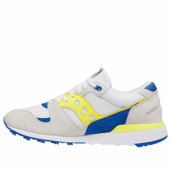 Saucony サッカニー メンズ スニーカー  【Saucony Azura OG \u0027White Yellow\u0027 S71024-2】  大きさ US_8.5(26.5珊)