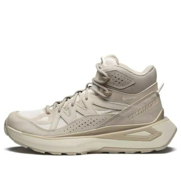 SALOMON サロモン メンズ スニーカー  【SALOMON Odyssey ELMT Mid GORE-TEX \u0027Vanilla Ice Almond\u0027 474373】  大きさ US_12(30.0珊)