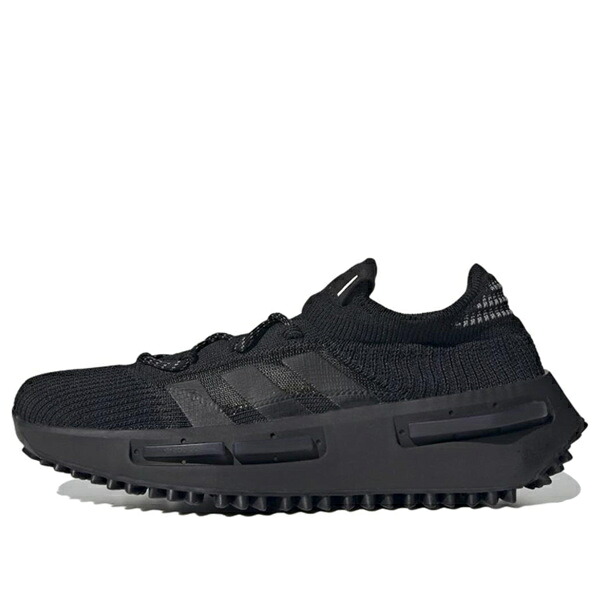 adidas アディダス メンズ スニーカー  【adidas NMD_S1 \u0027Triple Black\u0027 FZ6381】  大きさ US_12(30.0珊)