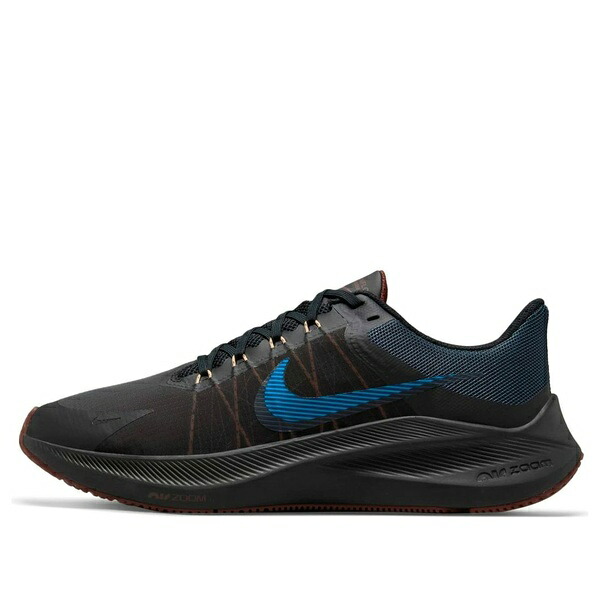 Nike ナイキ メンズ スニーカー  【Nike Air Zoom Winflo 8 \u0027Black Thunder Blue\u0027 CW3419-001】  大きさ US_10(28.0糎)