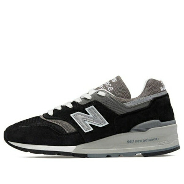 New Balance ニュー平衡にする メンズ スニーカー  【New Balance 997 Made In USA \u0027Black\u0027 M997BK】  大いさ US_6(24.0糎)