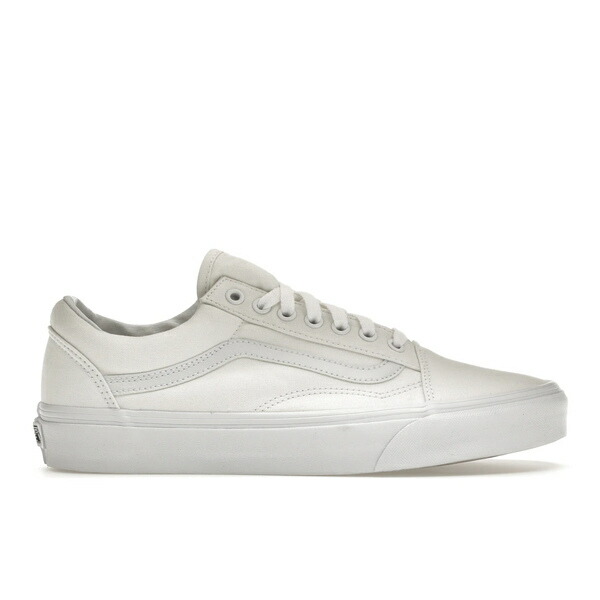 Vans バンズ メンズ スニーカー 【Vans Old Skool True White (2019)】 サイズ US_6.5(24.5cm) True White/True White｜asty