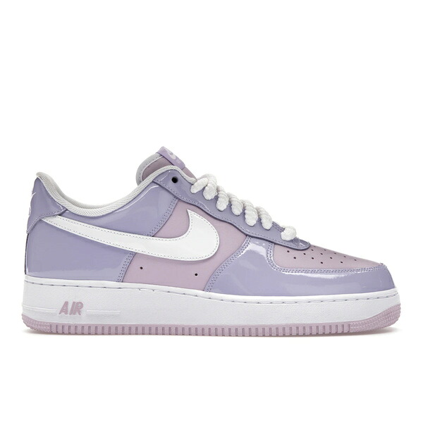 Nike ナイキ メンズ スニーカー  【Nike Air Force 1 Low \u002707 LV8 Hydrangeas Patent】  大きさ US_12.5(30.5糎) Hydrangeas/White/Doll