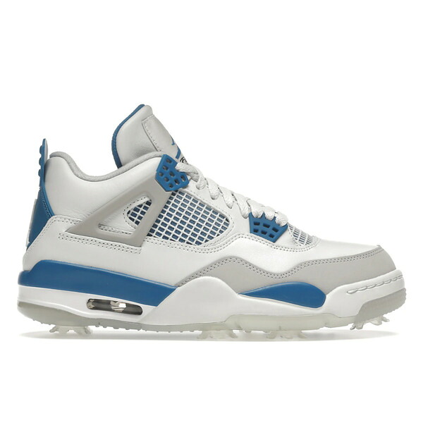Jordan ジョーダン メンズ スニーカー  【Jordan 4 Retro Golf Military Blue】  大きさ US_6(24.0珊) White/Neutral Grey-Black-Military Blue