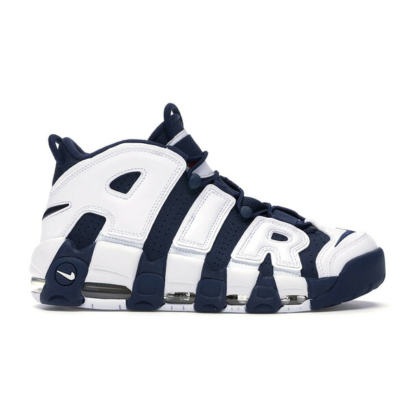 Nike ナイキ メンズ スニーカー 【Nike Air More Uptempo Olympic (2016/2020)】 サイズ US_6(24.0cm) White/Metallic Gold-University Red-Midnight Navy｜asty