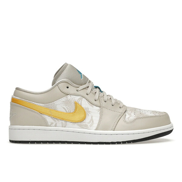 Jordan ジョーダン メンズ スニーカー  【Jordan 1 Low Palm Tree】  大きさ US_7.5(25.5糎) Light Orewood Brown/Amarillo-White-Laser Blue