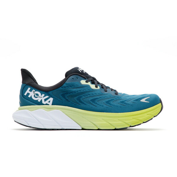 Hoka One One ホカオネオネ メンズ スニーカー  【Hoka One One Arahi 6 Blue Graphite Blue Coral】  大いさ US_10(28.0糎) Blue Graphite/Blue Coral