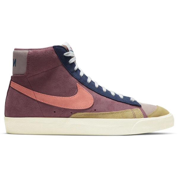 Nike ナイキ メンズ スニーカー  【Nike Blazer Mid 77 Desert Berry】  大きさ US_7(25.0糎) Desert Berry Red/Deep Navy Blue/Washed Lemon Yellow/Atomic Powder