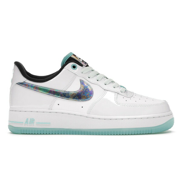 Nike ナイキ メンズ スニーカー  【Nike Air Force 1 Low \u002707 LV8 Tropical Twist】  大きさ US_6.5(24.5糎) White/Tropical Twist