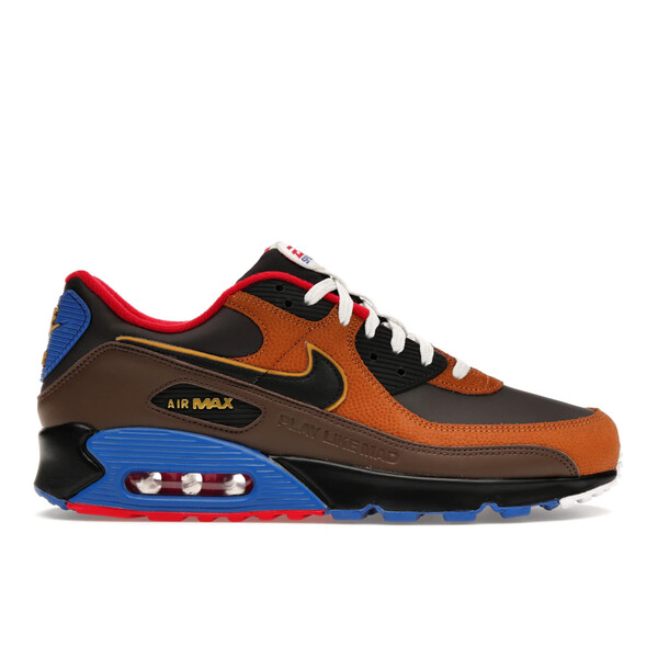 Nike ナイキ メンズ スニーカー  【Nike Air Max 90 EA Sports Play Like Mad】  大きさ US_10(28.0珊) Velvet Brown/Black/Game Royal/University Red/Cacao Wow