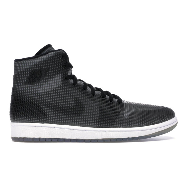 Jordan ジョーダン メンズ スニーカー  【Jordan 1 Retro 4lab1 Reflect Silver】  大いさ US_11.5(29.5糎) Black/Reflect Silver-White