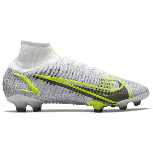 Nike ナイキ メンズ スニーカー  【Nike Mercurial Superfly 8 Elite FG White Volt】  大きさ US_11.5(29.5珊) White/Metallic Silver/Volt/Black