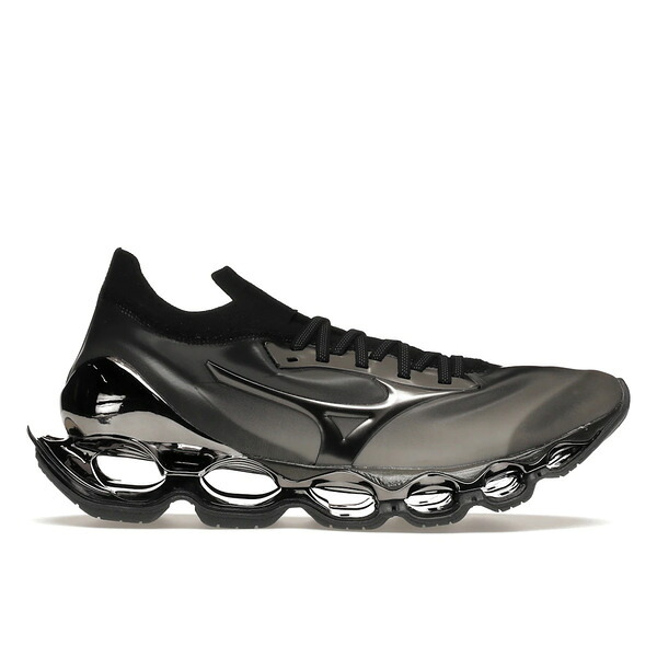 Mizuno ミズノ メンズ スニーカー  【Mizuno Wave Prophecy Hajime Sorayama Dark Metalic】  大いさ US_5(23.0糎) Black/Metalic/Silver