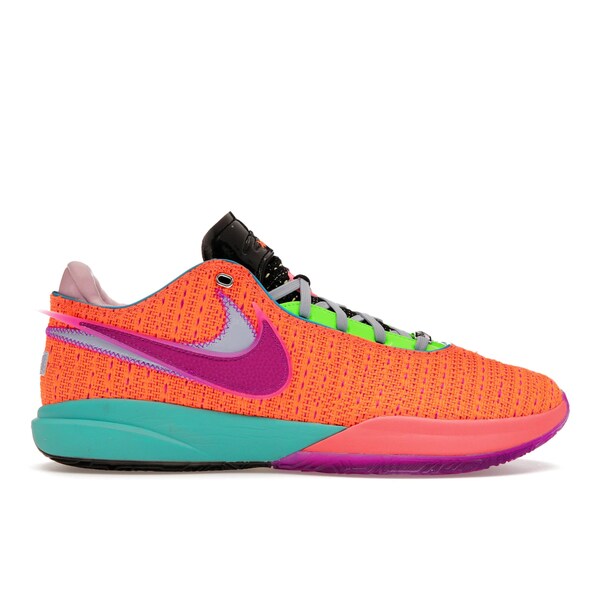 Nike ナイキ メンズ スニーカー 【Nike LeBron 20 Chosen 1】 サイズ US_M_15 Total Orange-Vivid Purple-Green Strike-Hot Punch｜asty