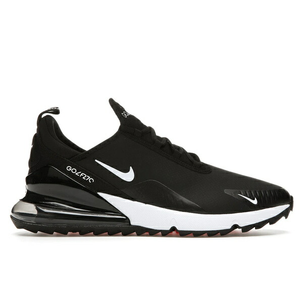 Nike ナイキ メンズ スニーカー  【Nike Air Max 270 Golf Black White】  大いさ US_5.5(23.5糎) Black/Hot Punch-White