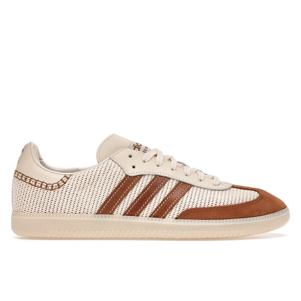adidas アディダス メンズ スニーカー  【adidas Samba Wales Bonner Cream White】  大いさ US_8(26.0糎) Cream White/Brown/Cream White