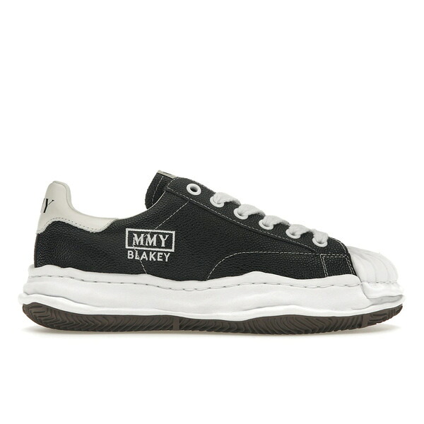 Maison Mihara Yasuhiro ミハラヤスヒロ メンズ スニーカー  【Maison Mihara Yasuhiro Blakey OG Sole Embossed Leather Low Black】  大きさ US_9(27.0珊) Black