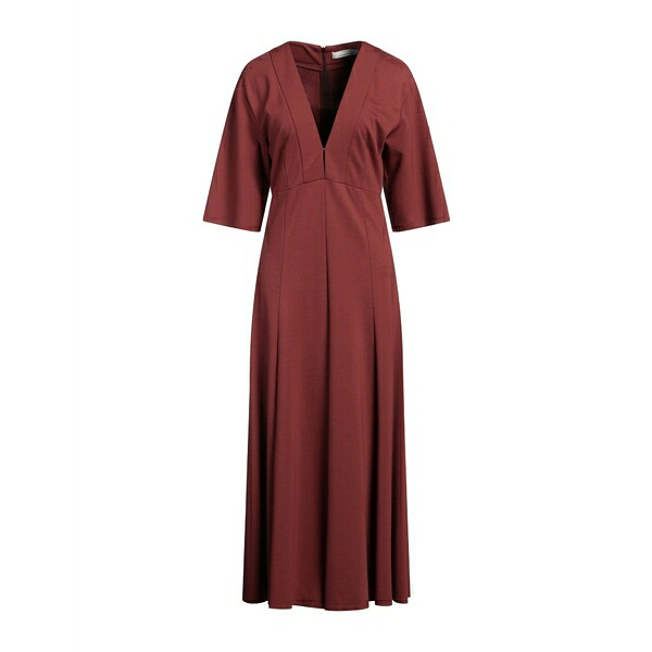【送料無料】 リビアナコンティ レディース ワンピース トップス Maxi dresses Brown｜asty