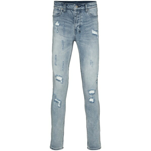スビ メンズ ジーンズズボン下 ボトムス Trashed dreams skinny jeans Blue
