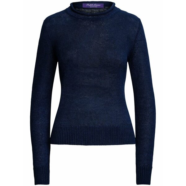 ラルフローレン レディース 編み物\u0026スウェーター アウター Mock neck jumper Blue