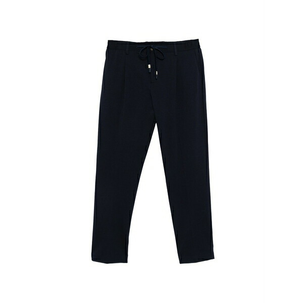 ダニエレ アレッサンドリー二 メンズ 心地よいズボン下 ボトムス Elasticated-waistband trousers Blue ズボン・パンツ-メンズファッション