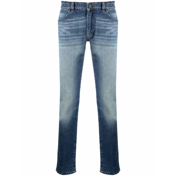 PTトリノ メンズ ジーンズズボン下 ボトムス Low-rise straight-leg jeans  Blue
