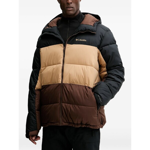 コロンビア メンズ 上衣＆上衣 アウター Hooded padded jacket Black