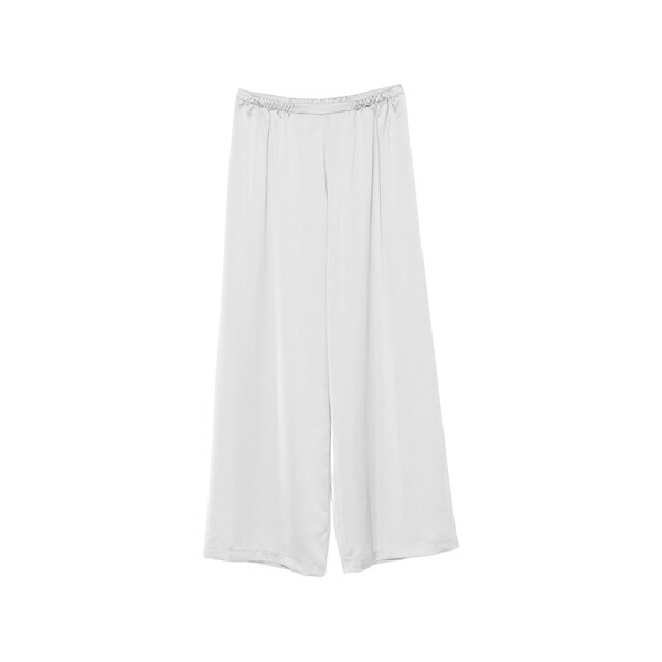 インペリアル レディース 心地好いズボン下 ボトムス Elasticated-waistband palazzo pants Grey