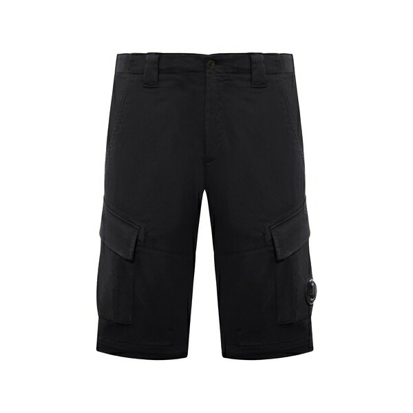 シーピーカンパニー メンズ 心地好いズボン下 ボトムス Cargo shorts Black