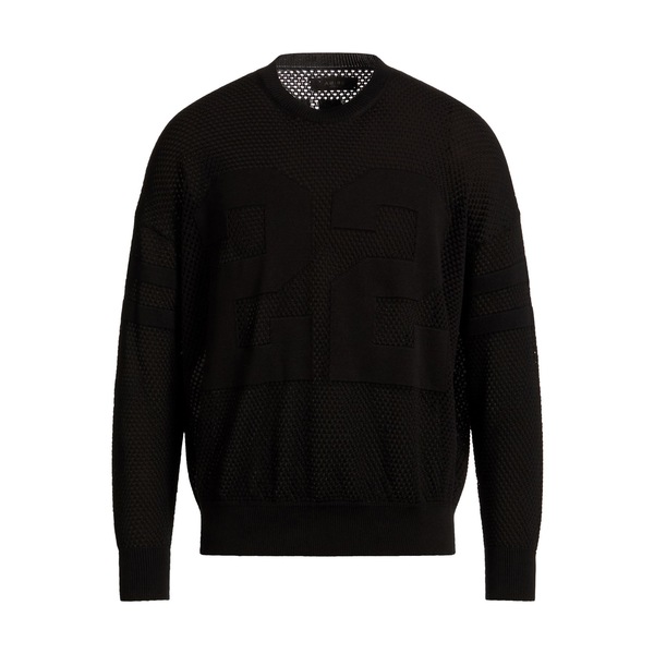 【貨物輸送無料】 アミリ メンズ 編み物\u0026プルオーバー アウター Sweaters Black