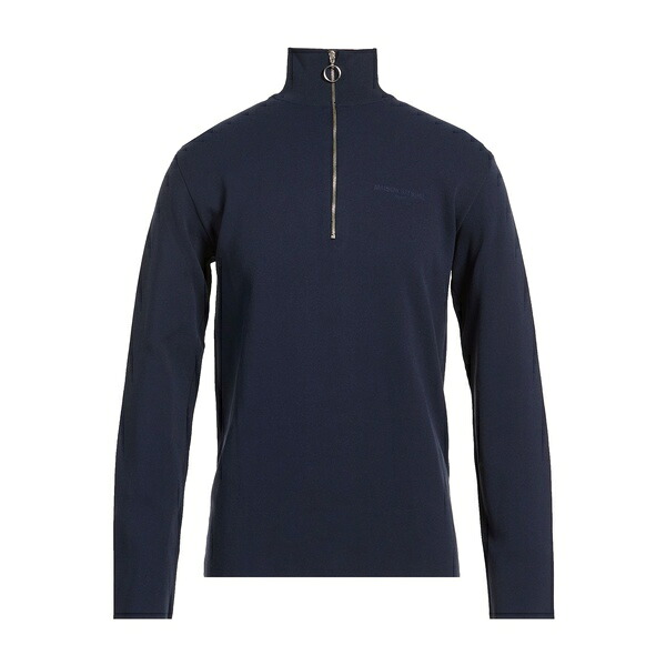【送料無料】 メゾン キツネ メンズ ニット&セーター アウター Sweaters Blue|asty